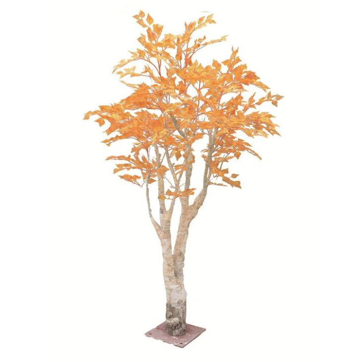 Artificial White Paper Birch Tree
